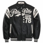 Rhinestone Embroidered Hip-Hop Jacket