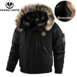 Hooded Fleece Thermal Winter Jacket
