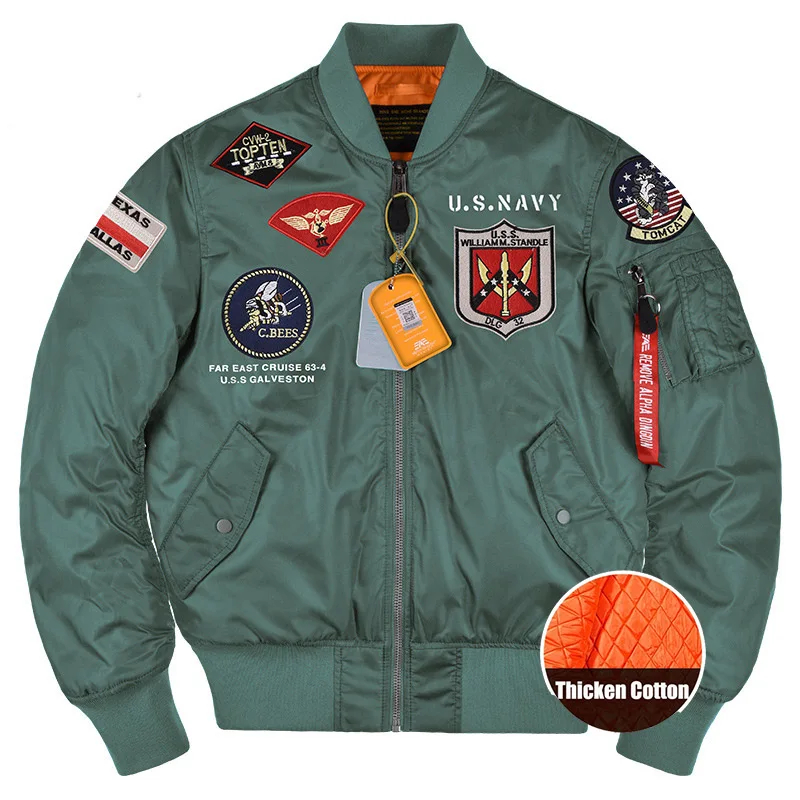img_aliexpress1771705686.jpeg Air Force Padded Flight Jacket