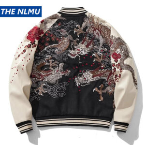 Dragon Embroidered Sukajan Souvenir Jacket