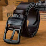 Classic Leather Pin-Buckle Belt