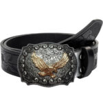 Eagle Buckle Western Belt