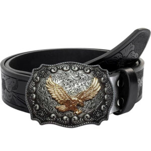 Eagle Buckle Western Belt