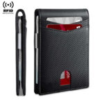 Carbon-Look RFID Card Holder