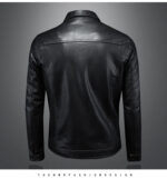 Vanguard Faux Leather Lapel Jacket – view 11