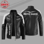 Phantom Color-Block Motorcycle Racer Jacket – view 5