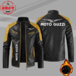 Phantom Color-Block Motorcycle Racer Jacket – view 8