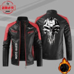 Phantom Color-Block Motorcycle Racer Jacket – view 10