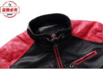 Phantom Color-Block Motorcycle Racer Jacket – view 17