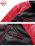 Phantom Color-Block Motorcycle Racer Jacket – view 18