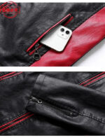 Phantom Color-Block Motorcycle Racer Jacket – view 19