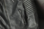 Grand Prix Patched Vintage Cowhide Moto Jacket – view 11