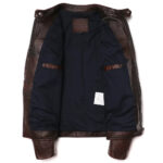 Burnished Cowhide Motorcycle Jacket – view 12