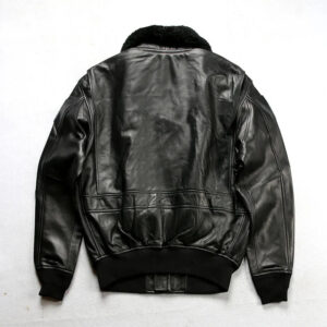 Heritage Patched G-1 Leather Flight Jacket – view 2