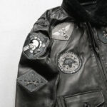 Heritage Patched G-1 Leather Flight Jacket – view 4