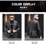 Signature 4-Pocket Waxed Leather Jacket – view 12