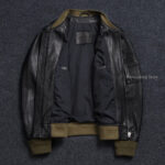 MA-1 Sheepskin Leather Bomber Jacket – view 5