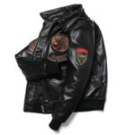 Heritage Embroidered Sheepskin Flight Jacket – view 10