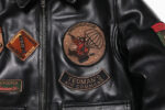 Heritage Embroidered Sheepskin Flight Jacket – view 16