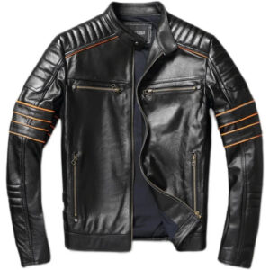 American Custom Skull Biker Jacket – view 2