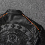 American Custom Skull Biker Jacket – view 5