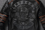 American Custom Skull Biker Jacket – view 15
