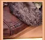 Vintage Cowhide Pilot Jacket with Detachable Collar – view 9