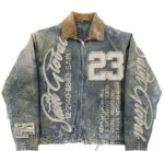 Rhinestone Embroidered Hip-Hop Jacket – view 4