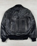 Rhinestone Embroidered Hip-Hop Jacket – view 5