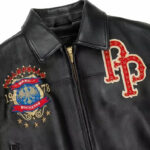 Rhinestone Embroidered Hip-Hop Jacket – view 14