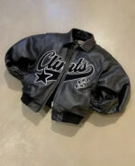 Rhinestone Embroidered Hip-Hop Jacket – view 8
