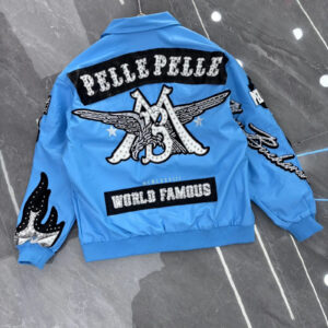 Legacy Eagle Embroidered Bomber Jacket – view 2