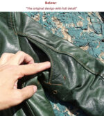 Slim-Fit Waxed Leather Jacket – view 9