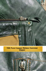 Slim-Fit Waxed Leather Jacket – view 18
