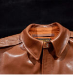 Cropped A2 Vegetable-Tanned Leather Jacket – view 5