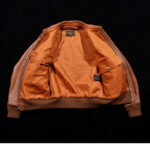 Cropped A2 Vegetable-Tanned Leather Jacket – view 6