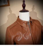 Cropped A2 Vegetable-Tanned Leather Jacket – view 13