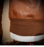 Cropped A2 Vegetable-Tanned Leather Jacket – view 17