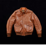 Cropped A2 Vegetable-Tanned Leather Jacket – view 20