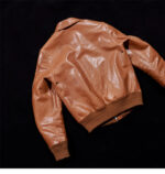 Cropped A2 Vegetable-Tanned Leather Jacket – view 22