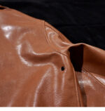 Cropped A2 Vegetable-Tanned Leather Jacket – view 23