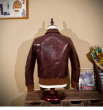 Cropped A2 Vegetable-Tanned Leather Jacket – view 26