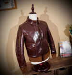Cropped A2 Vegetable-Tanned Leather Jacket – view 27