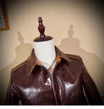 Cropped A2 Vegetable-Tanned Leather Jacket – view 28