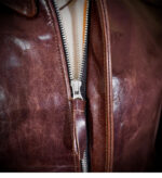 Cropped A2 Vegetable-Tanned Leather Jacket – view 34