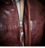 Cropped A2 Vegetable-Tanned Leather Jacket – view 37
