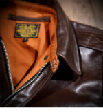 Cropped A2 Vegetable-Tanned Leather Jacket – view 44