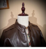 Cropped A2 Vegetable-Tanned Leather Jacket – view 45