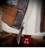 Cropped A2 Vegetable-Tanned Leather Jacket – view 47