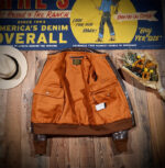 Cropped A2 Vegetable-Tanned Leather Jacket – view 50